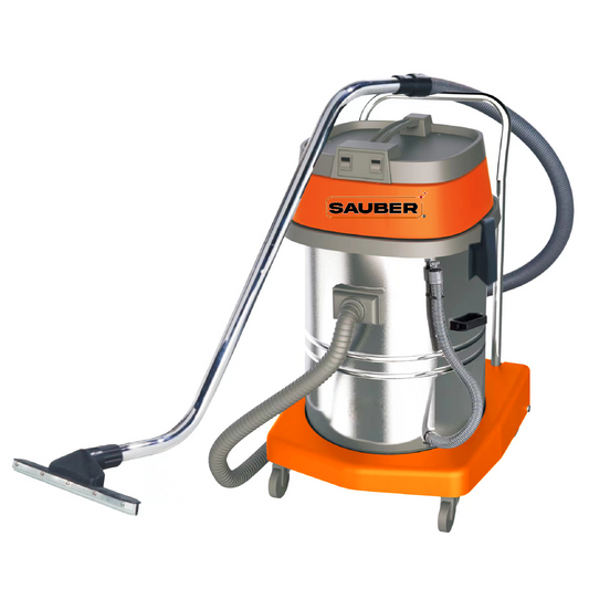Aspiradora industrial 2 motores 60 litros Sauvac 550H