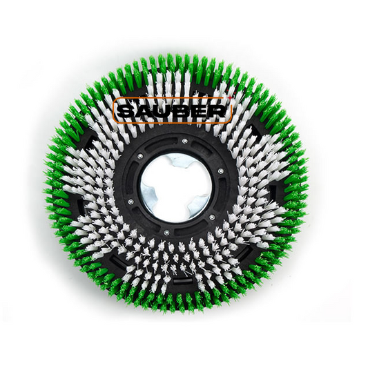 Cepillo duro para piso 17" acople italiano