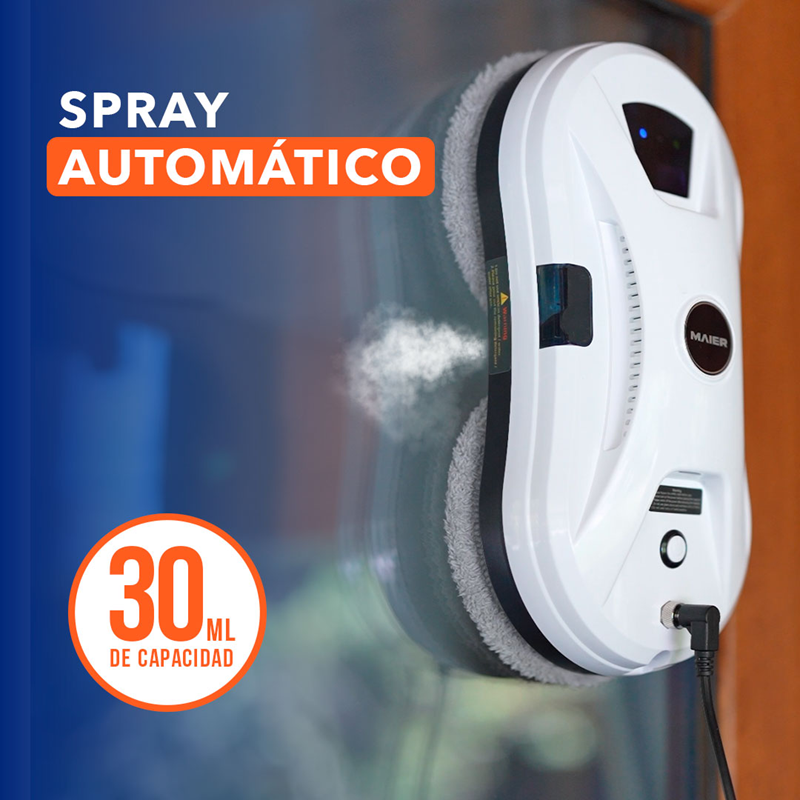 Robot limpia ventanas doble pad GX1