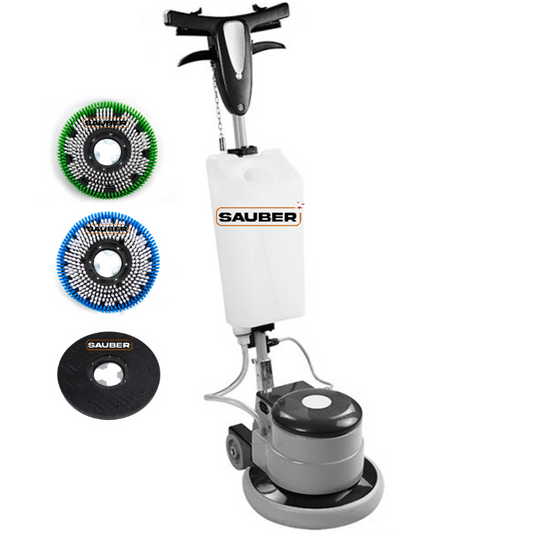 Abrillantadora 13" 190 RPM tipo Italiana / BF520 - Sauber