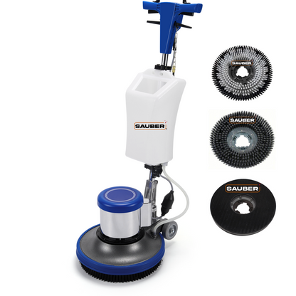 Abrillantadora 17" tipo Americana 175 RPM - Sauber