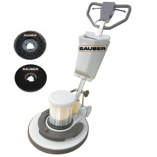 Abrillantadora 20" tipo Americana 175 RPM uso pesado - Sauber