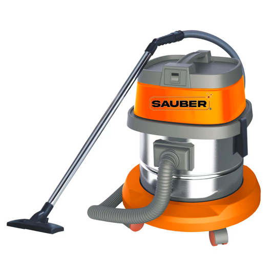Aspiradora industrial Sauvac 140H de 15 litros y 1 motor - Sauber