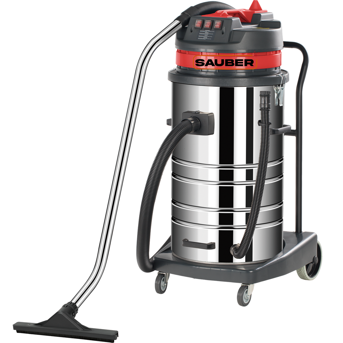 Aspiradora industrial 3 motores 80 litros Sauvac 3000B - Sauber