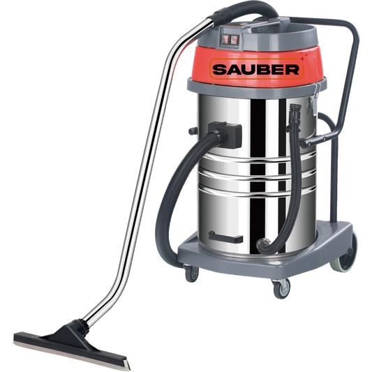 Aspiradora industrial 2 motores 60 litros Sauvac 550B - Sauber