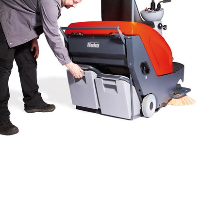 Barredora HAKO SweepMaster B800R, línea Sauber