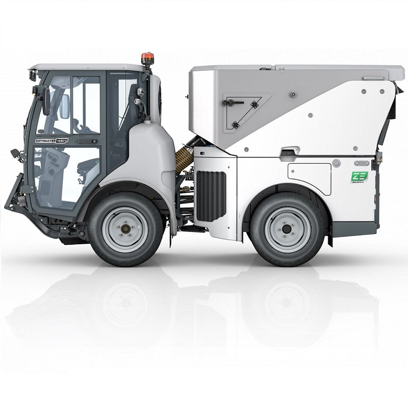 Barredora vial Citymaster 1650 ZE a baterías, línea Sauber