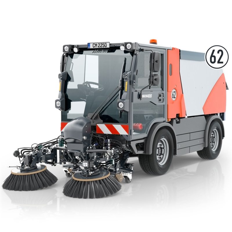 Barredora vial Citymaster 2250, línea Sauber