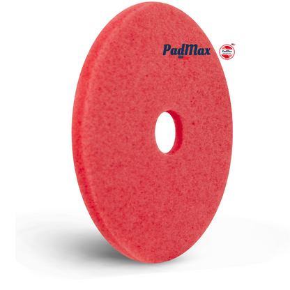 Caja de 5 pads rojos para abrillantadora industrial - Sauber