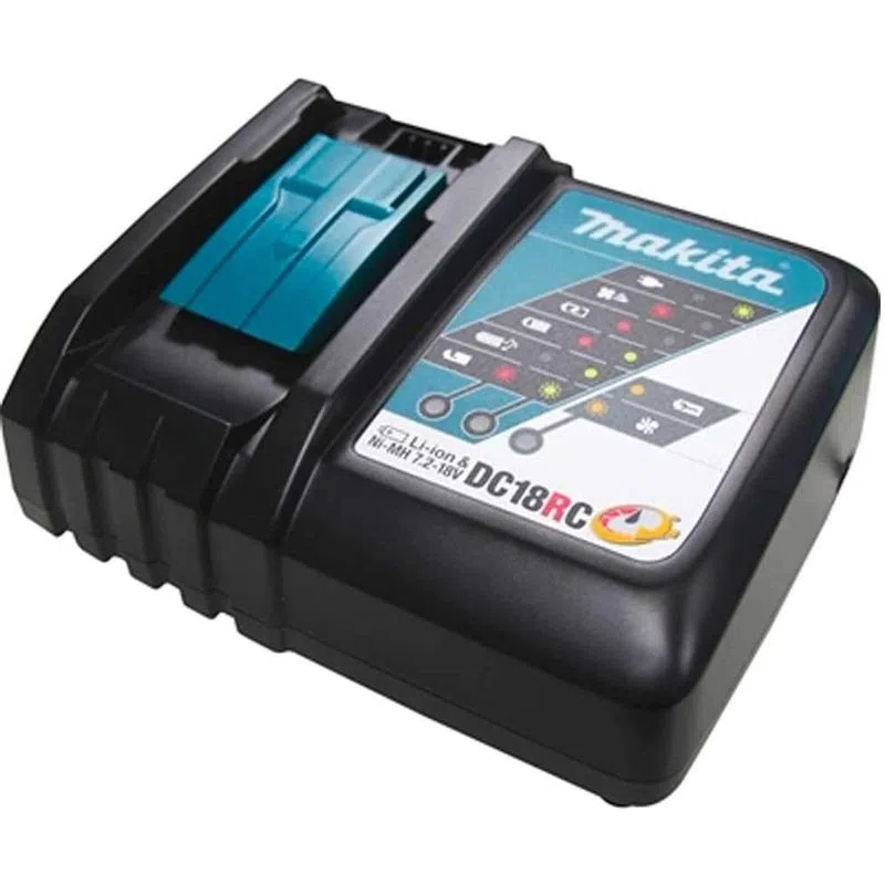Cargador Rápido Makita DC18RC 18V Li-Ion 630718-5, línea Sauber