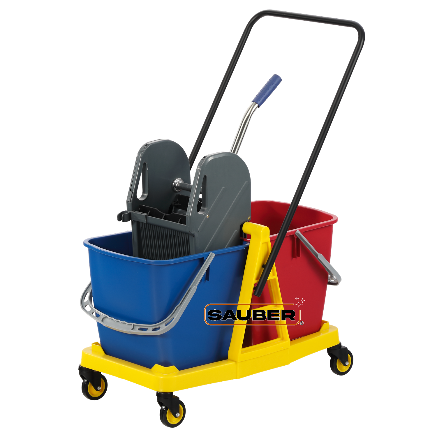 Carro Estrujador doble 60 Litros - Sauber