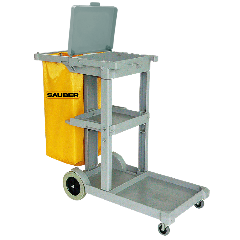 Carro Porta Utiles con bolsa y tapa - Sauber