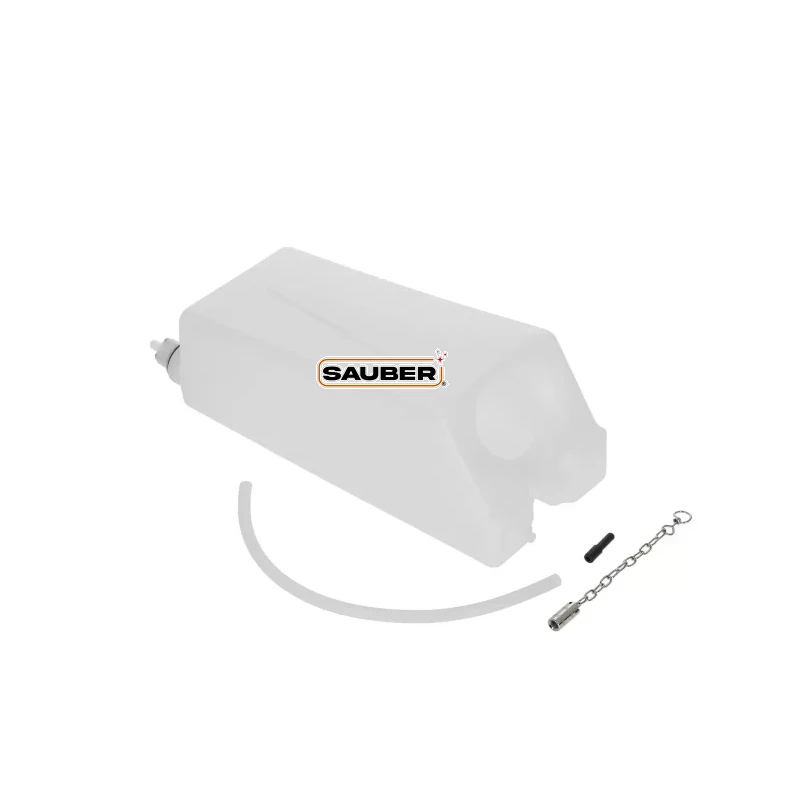 Estanque de abrillantadora tipo luster con cadena, línea Sauber
