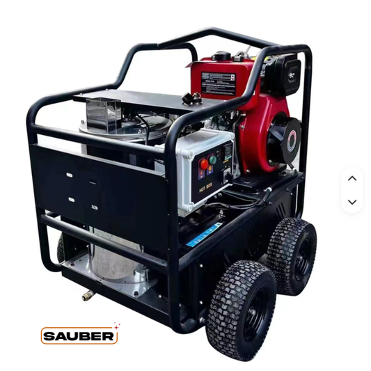 Hidrolavadora industrial trifásica autónoma diesel 250 BAR D250-15 - Sauber