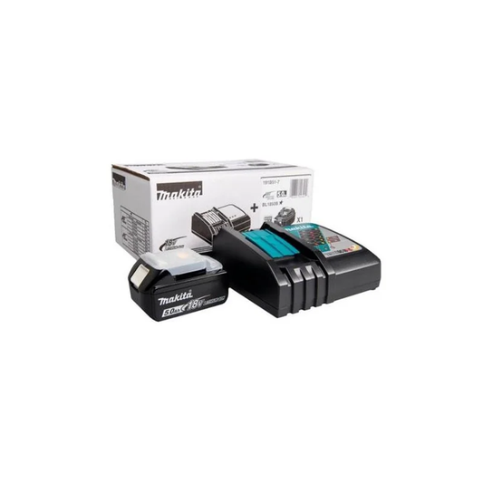 Kit Batería 18V 5.0Ah + Cargador Rápido Makita 191B51-7